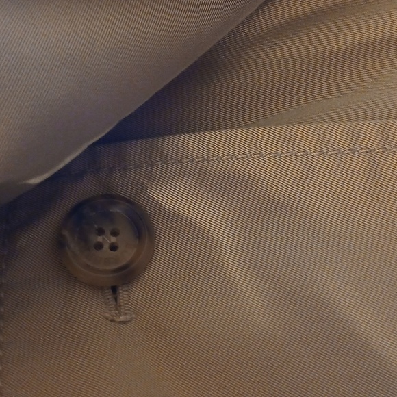 Rare Womens Burberry Sleeveless Trench Coat Dress Size 8 - Picture 10 of 14